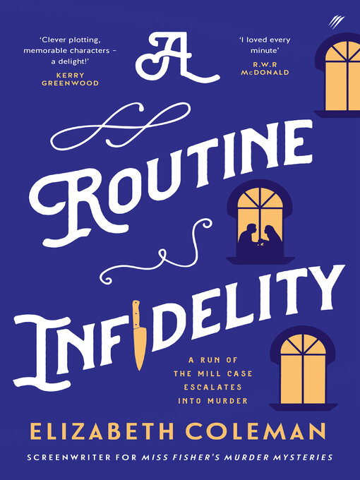 Title details for A Routine Infidelity by Elizabeth Coleman - Wait list